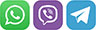 Telegram Viber WhatsApp